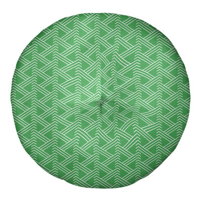 Coussin de sol zig zag classique