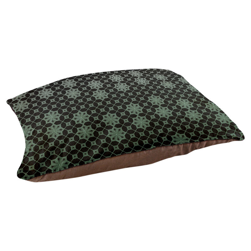 Coussin pour chien Byrge, Très grand (l 52 po x P 42 po x H 17 po), Vert ombré