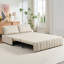Grand canapé-lit convertible grand, beige-372499408