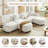  109.8'' Upholstered Boucle Sectional Sofa-1124510498