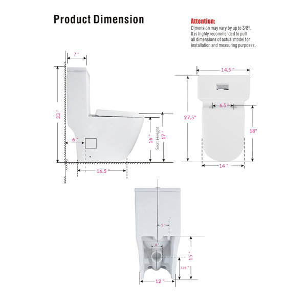 Dimensions du produit
