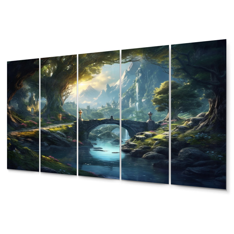 Rustic Landscape & Nature Wall Decor on Metal