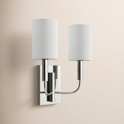 Tedder 2-Light Dimmable Candle Wall Light