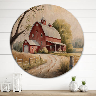 Colorful Beach House IV - Modern Wood Wall Art - Natural Pine Wood