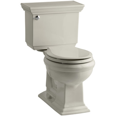 Memoirs Stately Comfort Height Two-piece 1.28 gpf Round-front Toilet with insulated tank