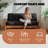Lipson Futon Sofa Bed Foam Mattress CertiPUR-US Certified, No Frame-1616771237-1616771241-1614591319