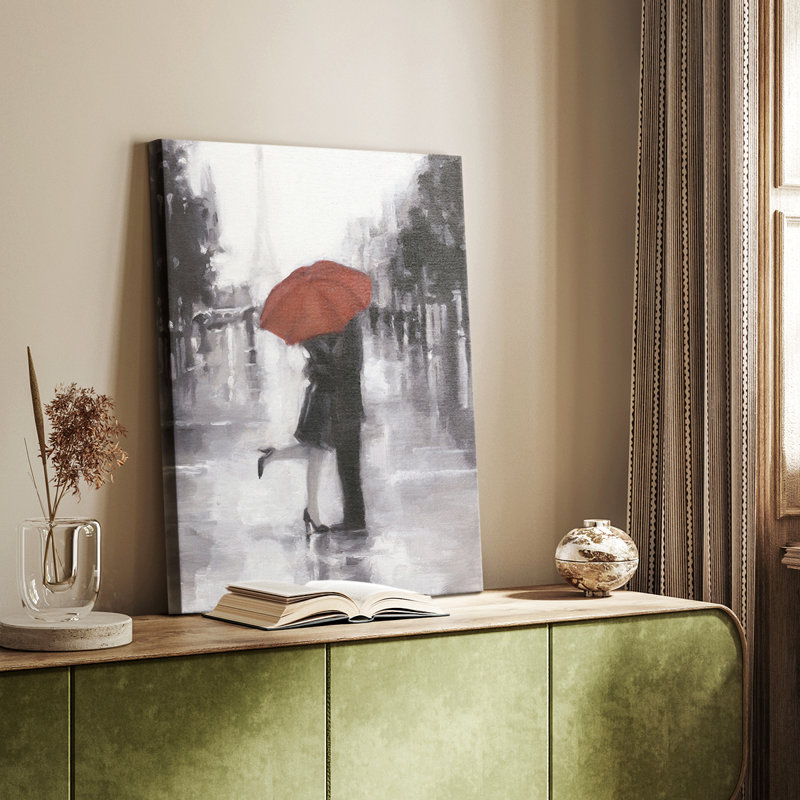 Caught in the Rain -Gallery Wrapped Cavas, 60" H x 40" W