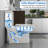 Mocoloo One-Piece Elongated Toilet Dual Flush 12" Rough-In Toilet with Soft-Close Quick-Release Seat-125361157-125361160