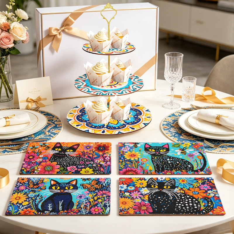 Ensemble de table de salle à manger Boho
