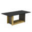 Ensemble de 2 tables basses de luxe modernes et petites tables de bout carrées-293214157