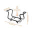 84.8cm W Metal Log Rack