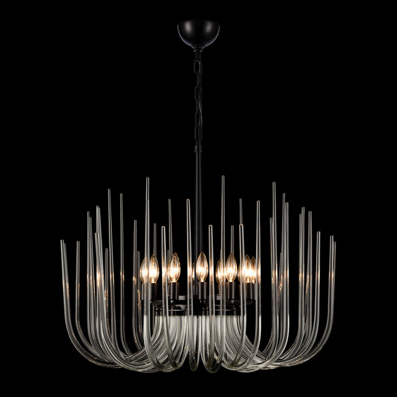 Dasie 12 - Light Iron Chandelier