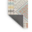 Tapis contemporain gris / bleu mer / rouge-1532629228