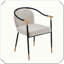 Ensemble de 2 chaises de salle à manger rembourrées modernes, robustes, confortables, élégantes, pratiques et durables-1430080287