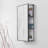 Umbra Cubiko Wall Mirror Black