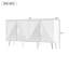 Buffet élégant avec motif géométrique ondulé