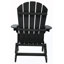 Chaise Adirondack pliante en bois Pation (ensemble de 2)-1393101765