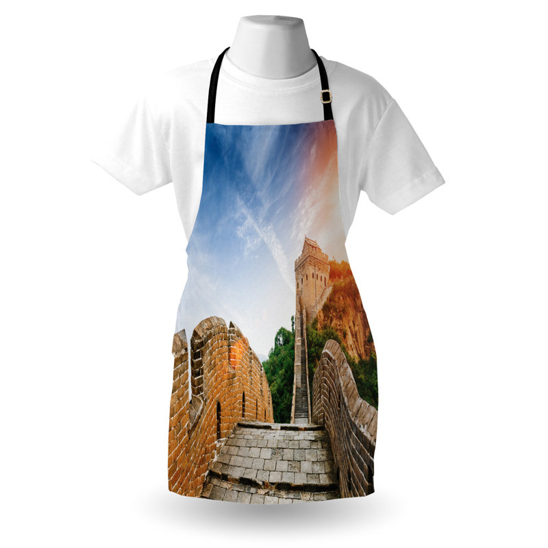 No Pattern Bib Apron