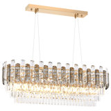 Nolhan 10 - Light Iron Dimmable Chandelier