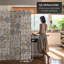 6 Ft. Tall Double Sided Antiqued Paneling Canvas Room Divider-2088596289