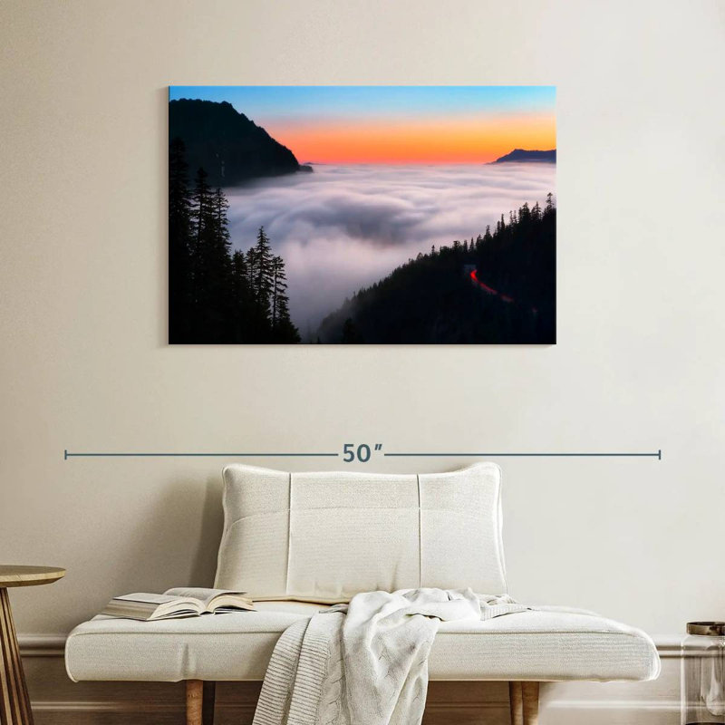 Alvord Mount Rainier Getaway, H 26 po x l 39 po
