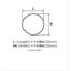 Poignée d'armoire bronze champagne Radius de 1-1 / 4 po (32 mm) de diamètre-50304480