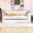 Wooden Frame Daybed with USB and Trundle and Storage-141599162