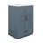 24" Bathroom Vanity With Ceramic Sink, Freestanding Sink Cabinet With 2 Doors & 1 Tip-Out Drawer, Bottom Drawer-184171786