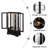 Lighted Glass Curio Cabinet With Adjustable Shelves - Elegant 2-Door Display Cabinet & Built-In Drawer, Includes Bulb-94693573
