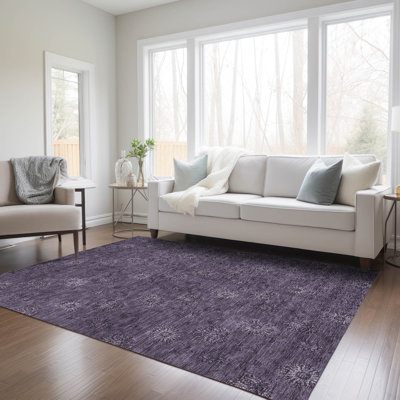 Malchow Washable Floral Indoor / Outdoor Rug