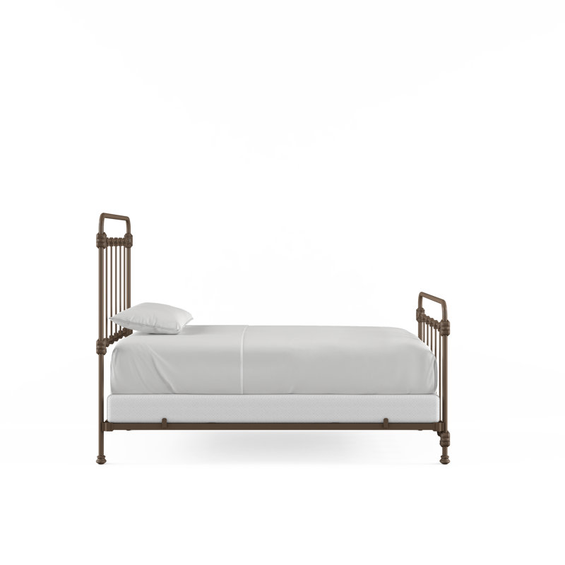 160 Picket Fence Bed | Complete Standard, Twin, Bronze