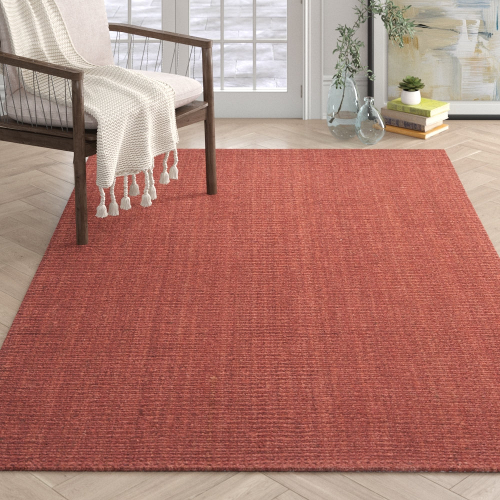 Alda Natural Hand-Woven Jute Rug, Rectangle 8' x 10'