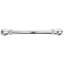 Classic/Beaded 12 inch center to center long pull  in finish Platinum-890536288
