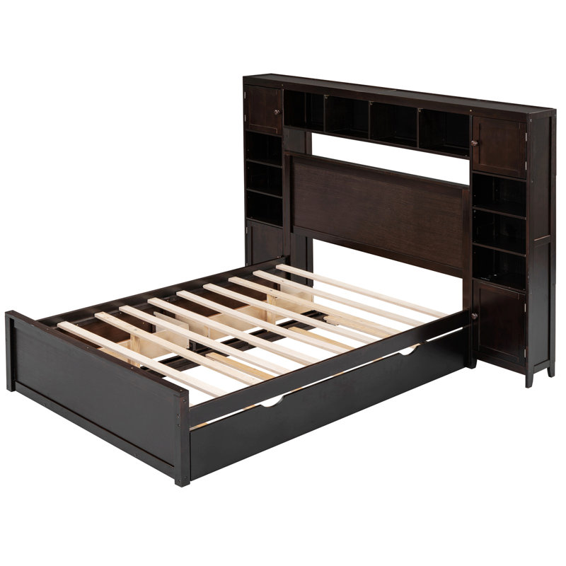 Elko Platform Storage Bed, Full, Espresso