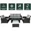 Coopertown 6 - Person Seating Group with Cushions