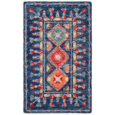 Tapis oriental en laine touffeté à la main Vahakn