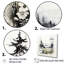 Faune sauvage, fleurs d'hiver sur toile-589319217-589319218