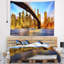 Paysage urbain de Manhattan avec tapisserie gratte-ciel-28499407