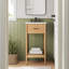 Ensemble de meuble-lavabo simple 18 po avec plateau en céramique Modway Zaire-94387491-94387490