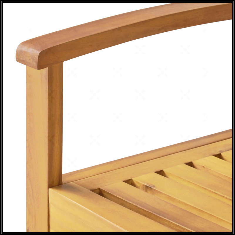 Farmhouse Wood Bench, Teak