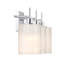 Éclairage pour salle de bain 3 lumières Ember en chrome-978842802