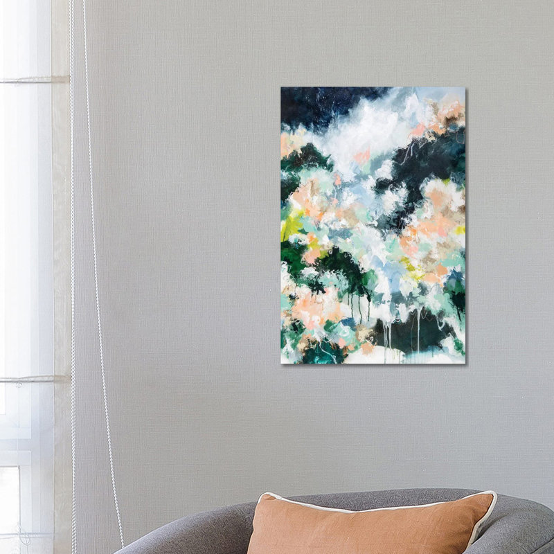 Secret Garden 1 Piece Painting on Canvas, 66.04 cm H x 45.72 cm W x 1.91 cm D, Wrapped Canvas