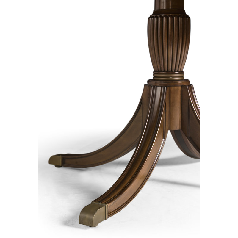 Traditional 12 Foot Double Pedestal Mahogany Dining Table For Seating 14 People