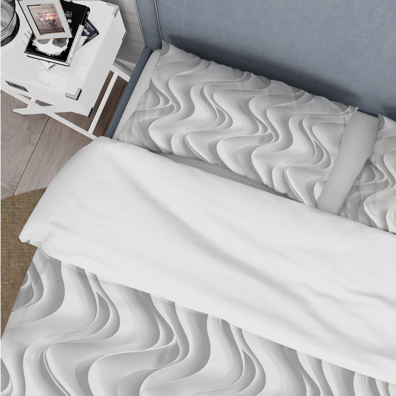 Ensemble de housse de couette blanc Midcentury I - Midcentury, Housse de couette très grand et 2 très grandes t
