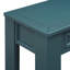 Table d'entrée bleu foncé: console avec rangement et tablette inférieure-1093077527