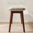 Natural Oak Wood Bench, Brown Leather - Filled, First Layer Cowhide, High Density Sponge Filler, For Primary Living Space And Dining, 12" Wide, 17.5" High, 15 Min Assembly Manual Dining Cushion, Soft-9171458