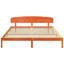 Vidaxl Bed Frame With Headboard Solid Pine Wood-113971108-113971118