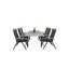 Jayesh 6 - Person Patio Dining Set with Extendable Rectangular Table-576858503
