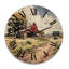 Horloge murale en bois massif Sturbridge-407347249