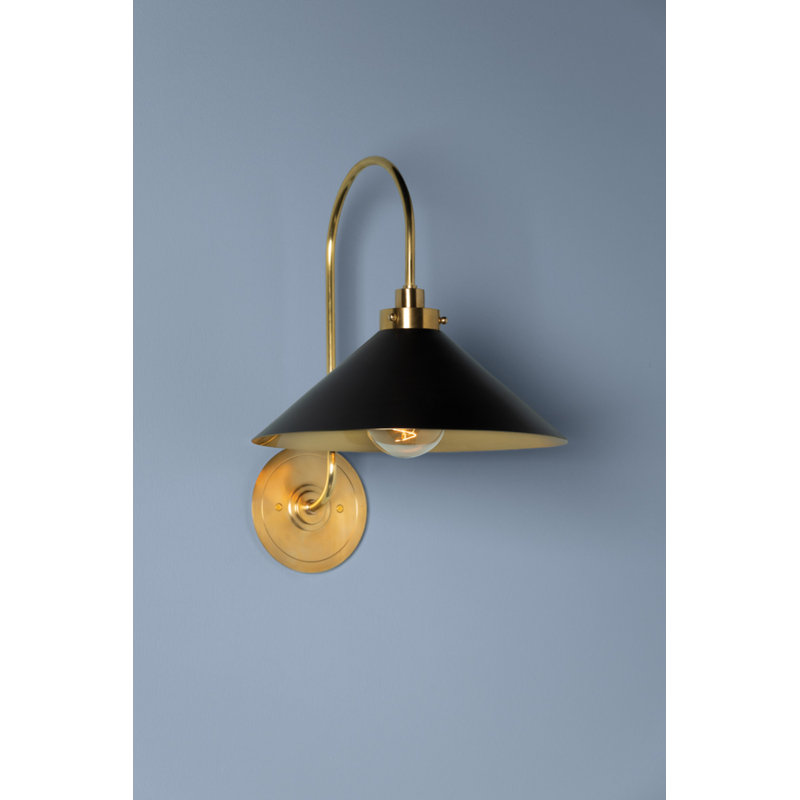 CLIVEDON Wall Sconce by Mark D. Sikes, Black